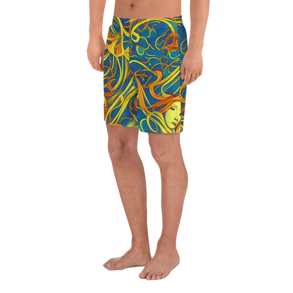 Men's Athletic Shorts - Morgan's Entwined