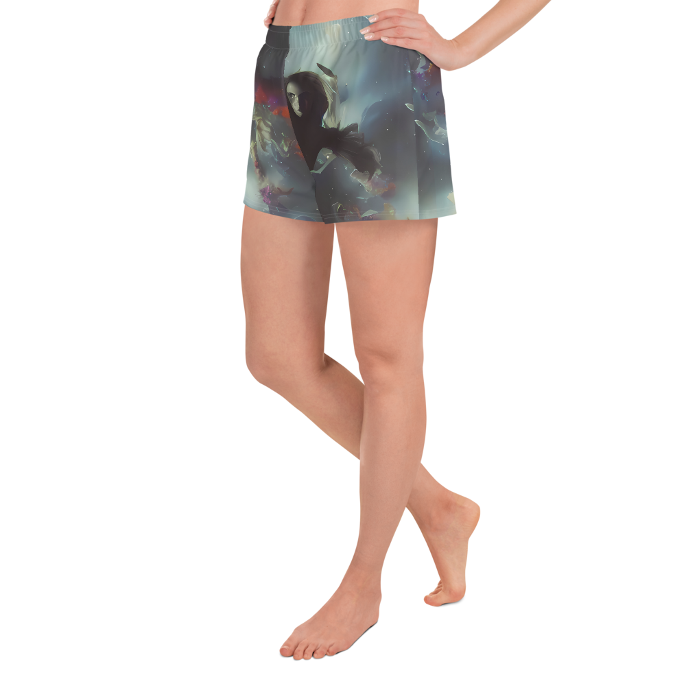 Women’s Athletic Shorts - Cosmic Dancer