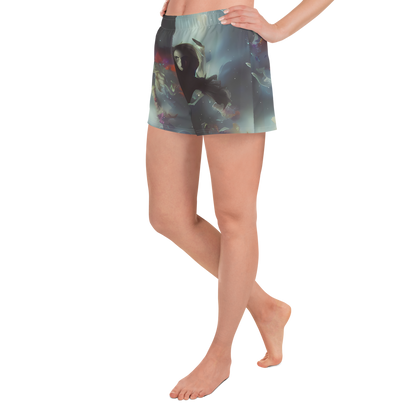 Women’s Athletic Shorts - Cosmic Dancer