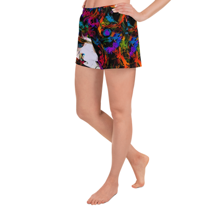 Women’s Athletic Shorts - Sultry Smoke
