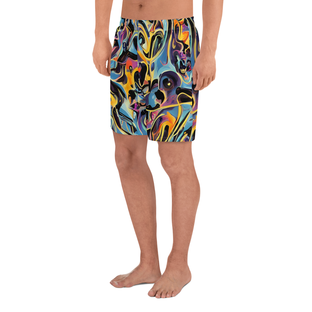 Men's Athletic Shorts - Newtonian Rhapsody