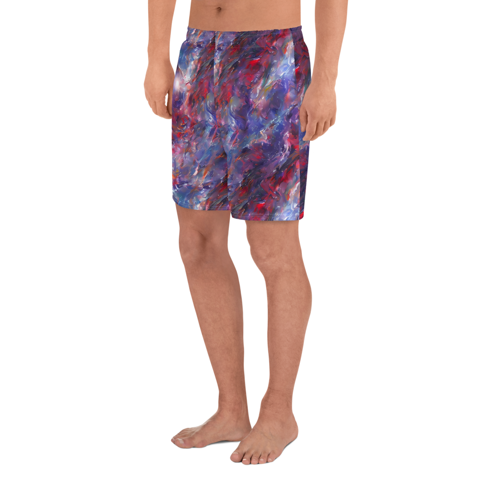 Men's Athletic Shorts - Nihei Nightscape