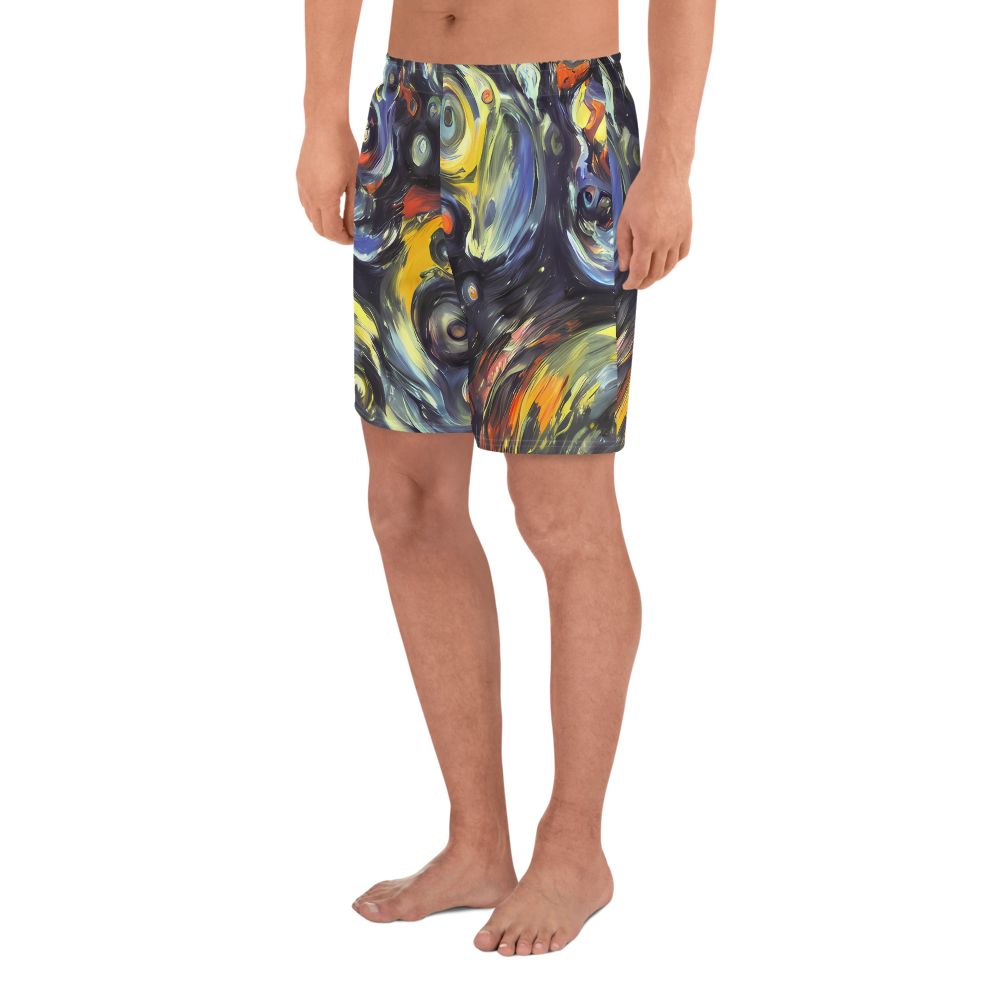 Men's Athletic Shorts - Corinthian Swirl