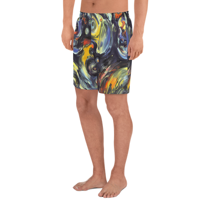 Men's Athletic Shorts - Corinthian Swirl