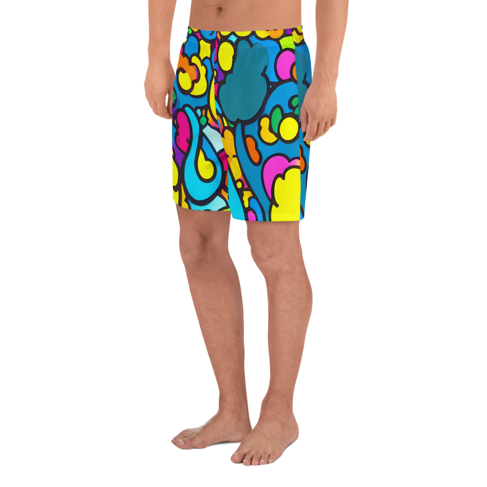Men's Athletic Shorts - Pop Playland