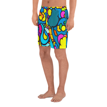 Men's Athletic Shorts - Pop Playland