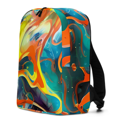Minimalist Backpack - Cecily’S Swirl