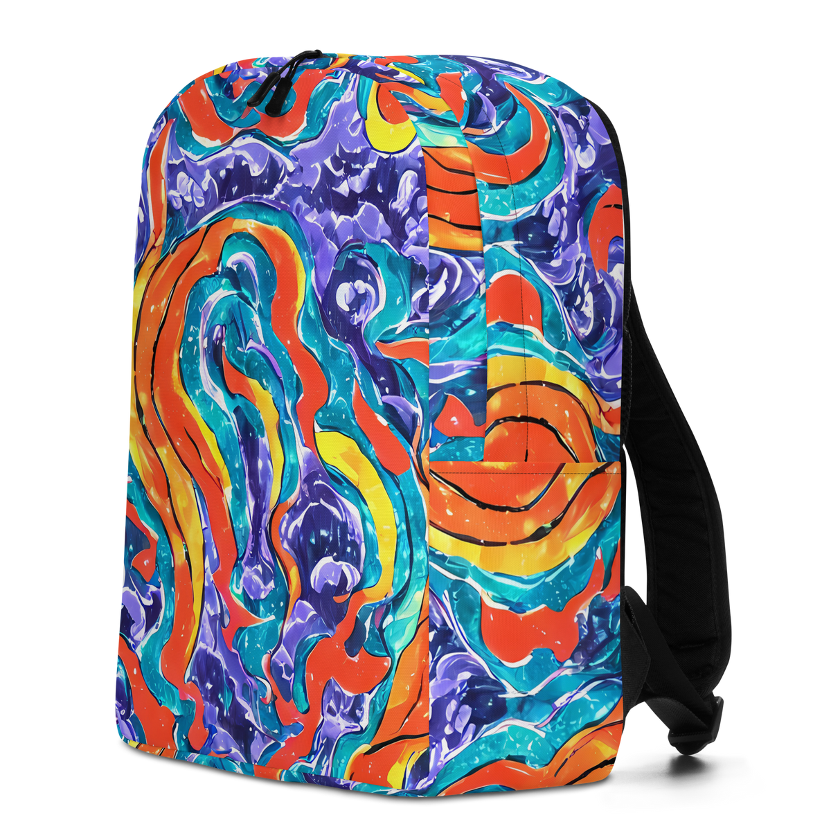 Minimalist Backpack - Galactic Waves
