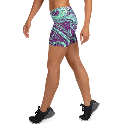 Shorts - Temple Swirls