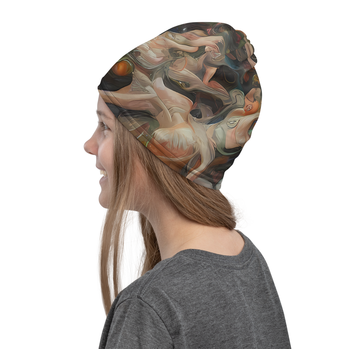 Neck Gaiter - Copper Swirl