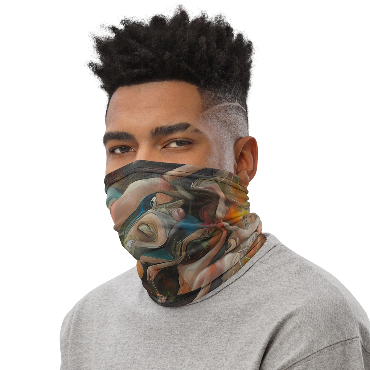 Neck Gaiter - Copper Swirl