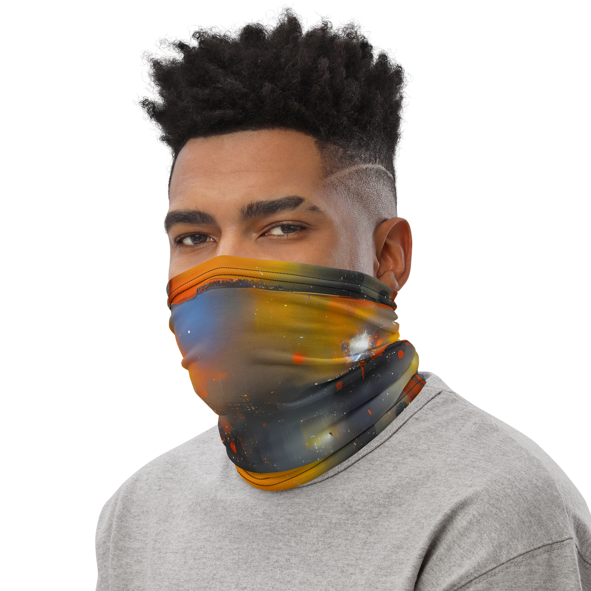 Neck Gaiter - Monet's Matrix