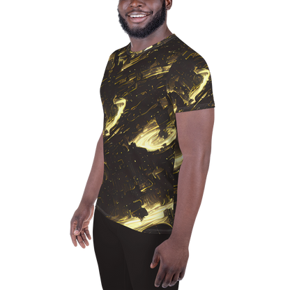 Men's Athletic T-Shirt - Oceanic Echo