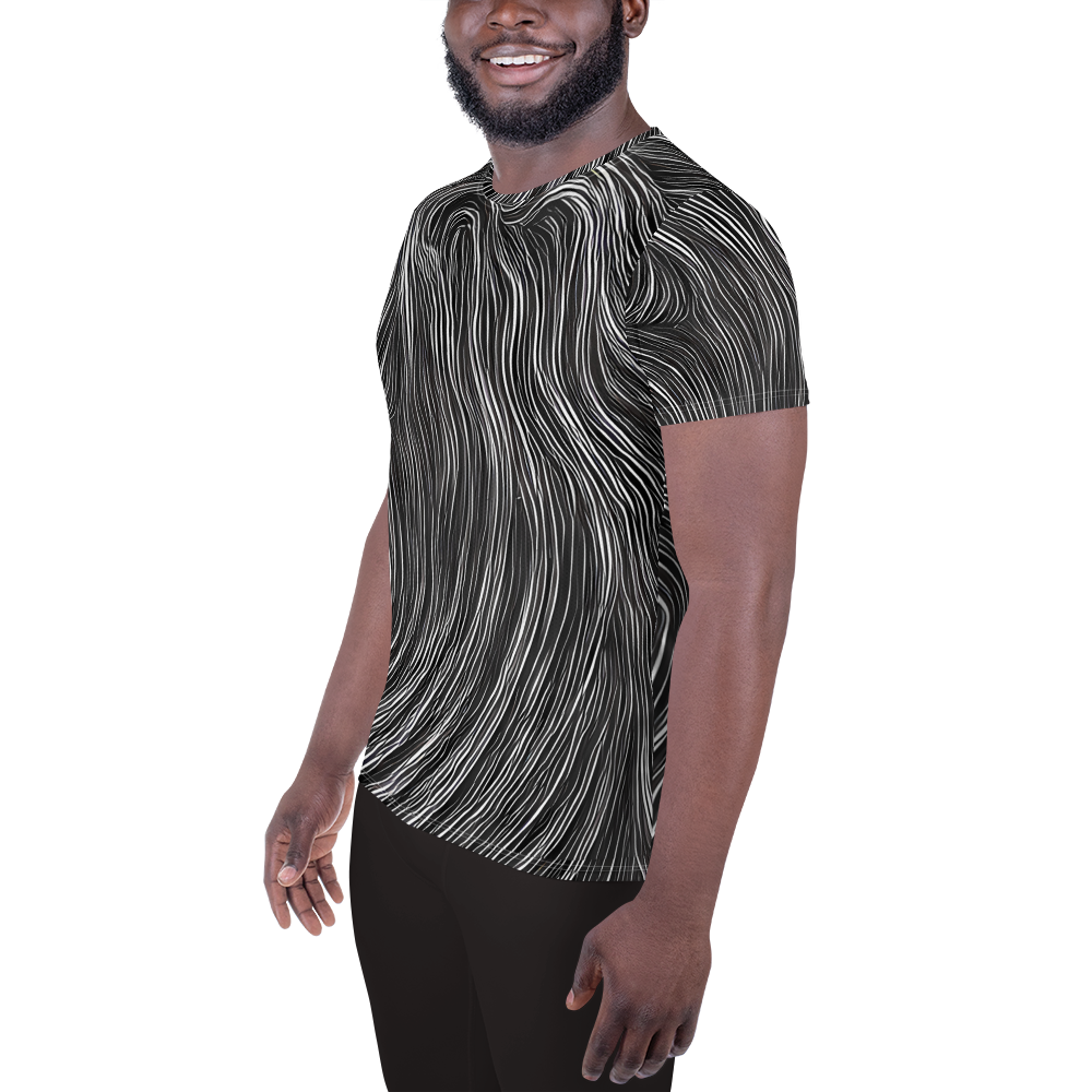 Men's Athletic T-Shirt - Wirth Waves