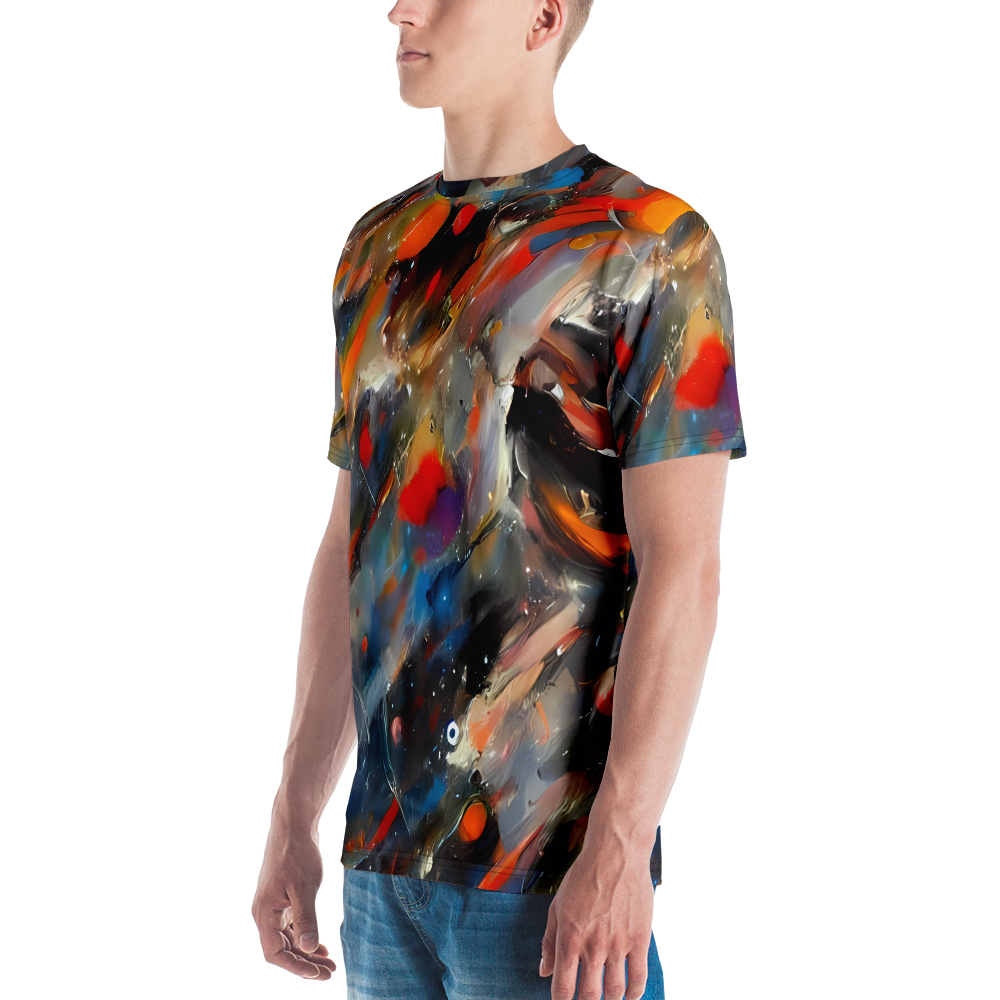 Men's Crew Neck T-Shirt - Palette Rush