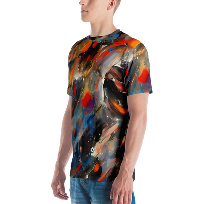 Men's Crew Neck T-Shirt - Palette Rush