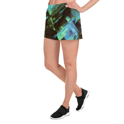 Women’s Athletic Shorts - Cyber Shard