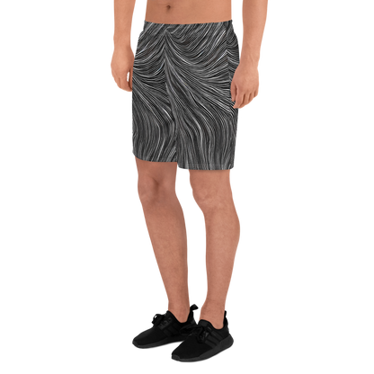 Men's Athletic Shorts - Wirth Waves