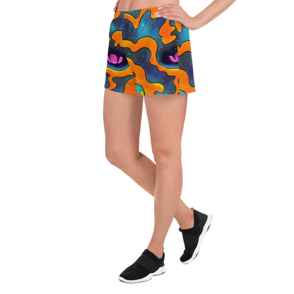 Women’s Athletic Shorts - Criswell Cosmos
