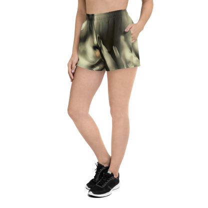 Women’s Athletic Shorts - Newtonian Whisper