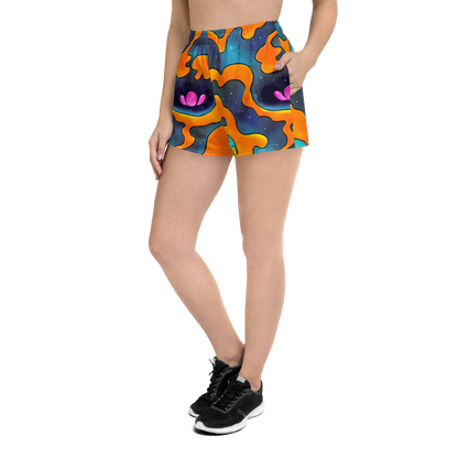 Women’s Athletic Shorts - Criswell Cosmos