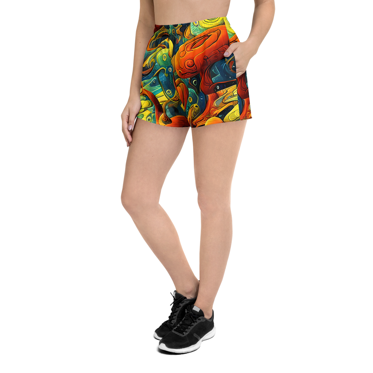Women’s Athletic Shorts - Duncanson Dream