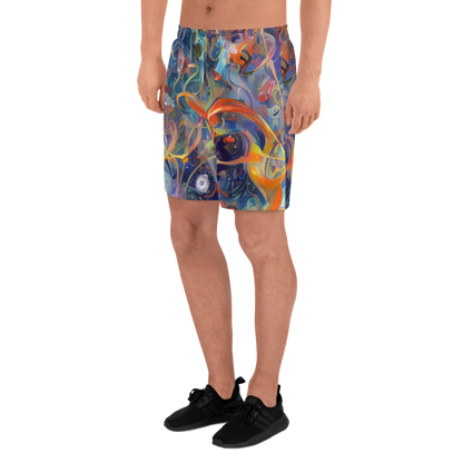Men's Athletic Shorts - Spectral Swathe
