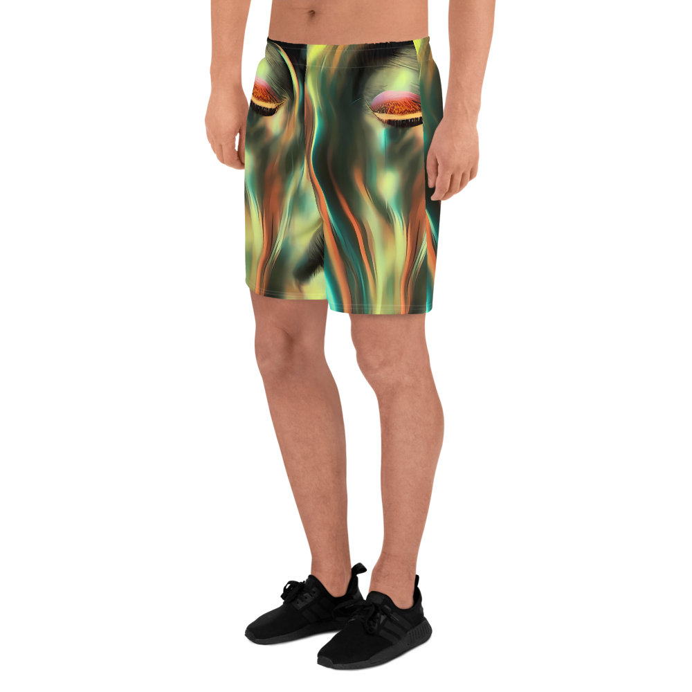Men's Athletic Shorts - Newtonian Visage