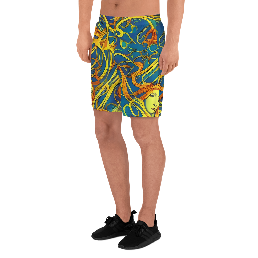 Men's Athletic Shorts - Morgan's Entwined