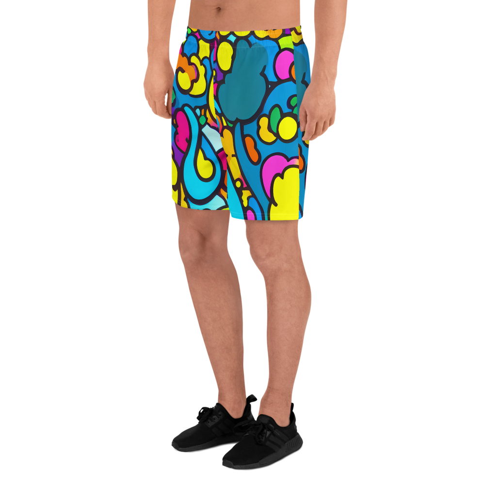 Men's Athletic Shorts - Pop Playland