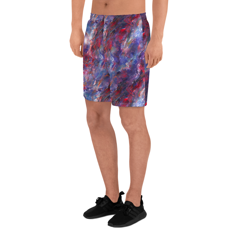 Men's Athletic Shorts - Nihei Nightscape