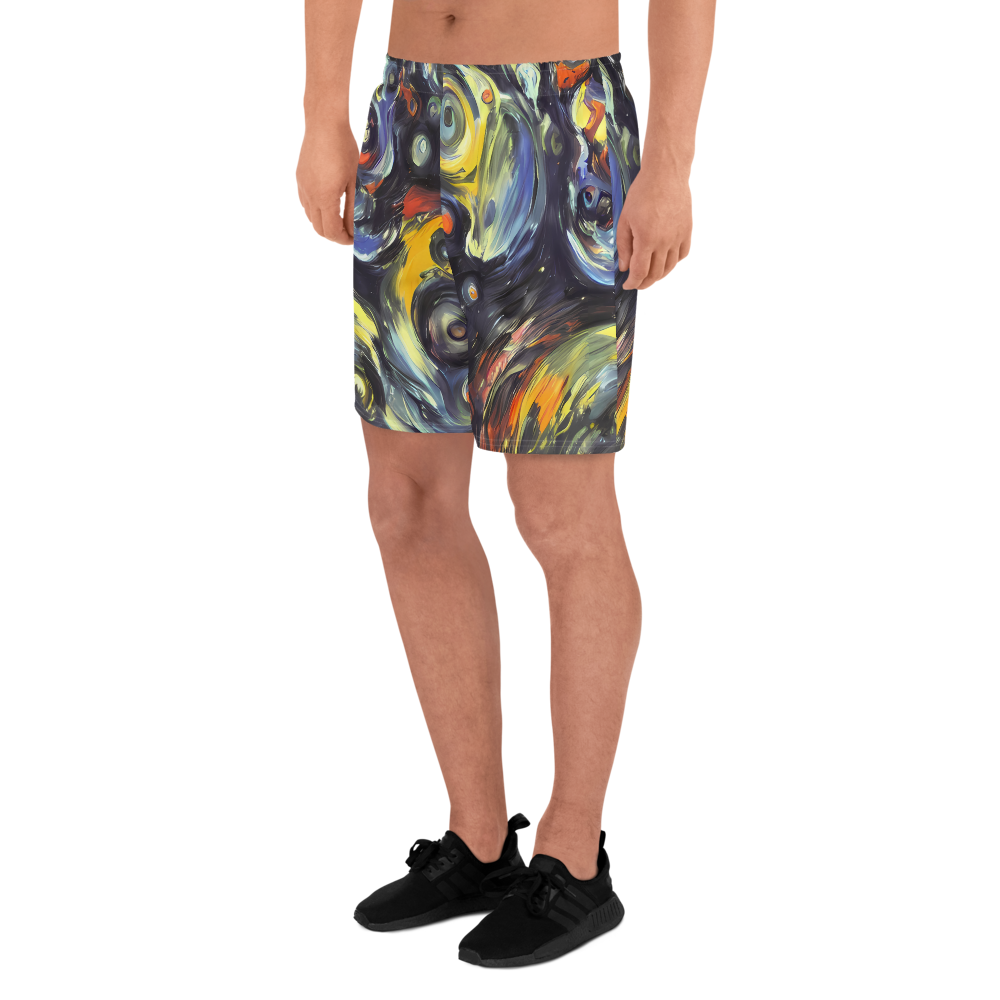 Men's Athletic Shorts - Corinthian Swirl
