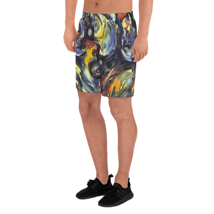 Men's Athletic Shorts - Corinthian Swirl
