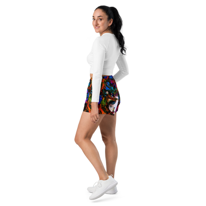 Women’s Athletic Shorts - Sultry Smoke