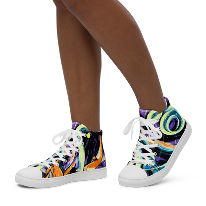 Women's High Top Canvas Shoes - Dorothy's Whirl