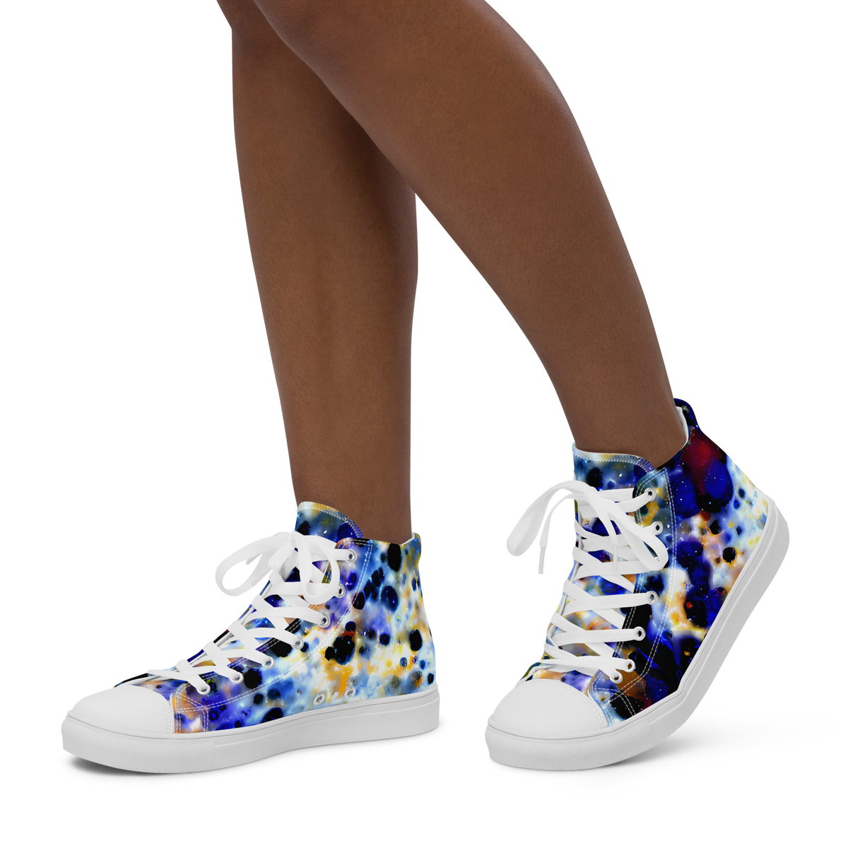 Women's High Top Canvas Shoes - Tarbell Haze