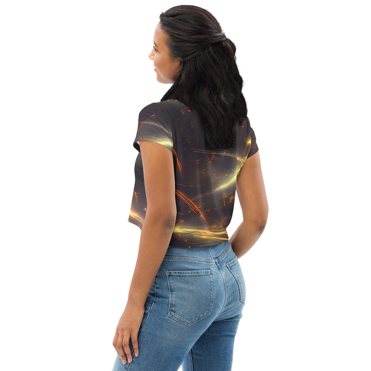 Women's Crop Tee - Stellar Arcana