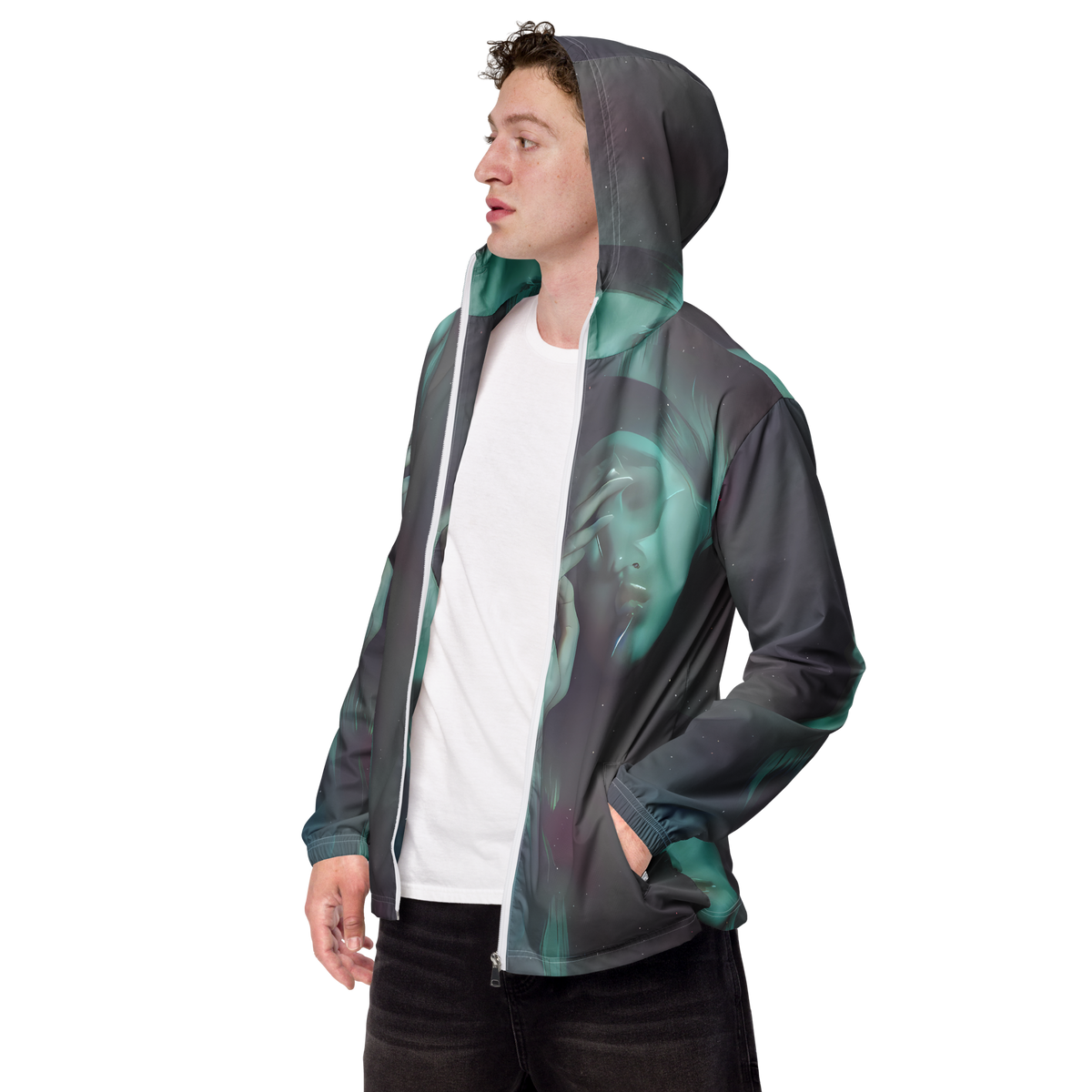 Men's Windbreaker - Surreal Dreams