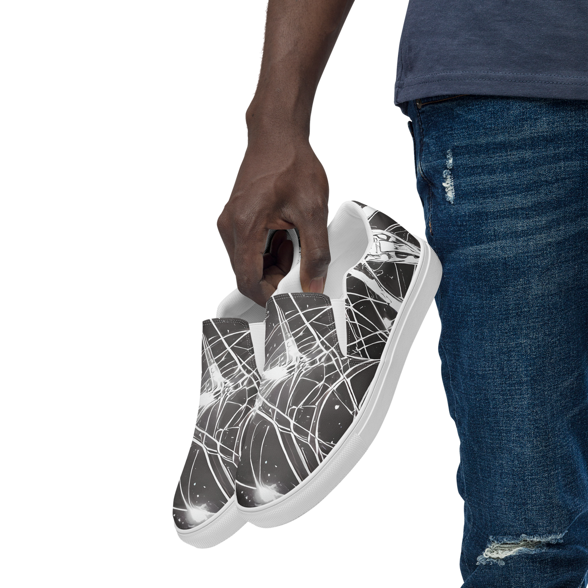 Men's Slip-On Canvas Shoes - Void Weavers