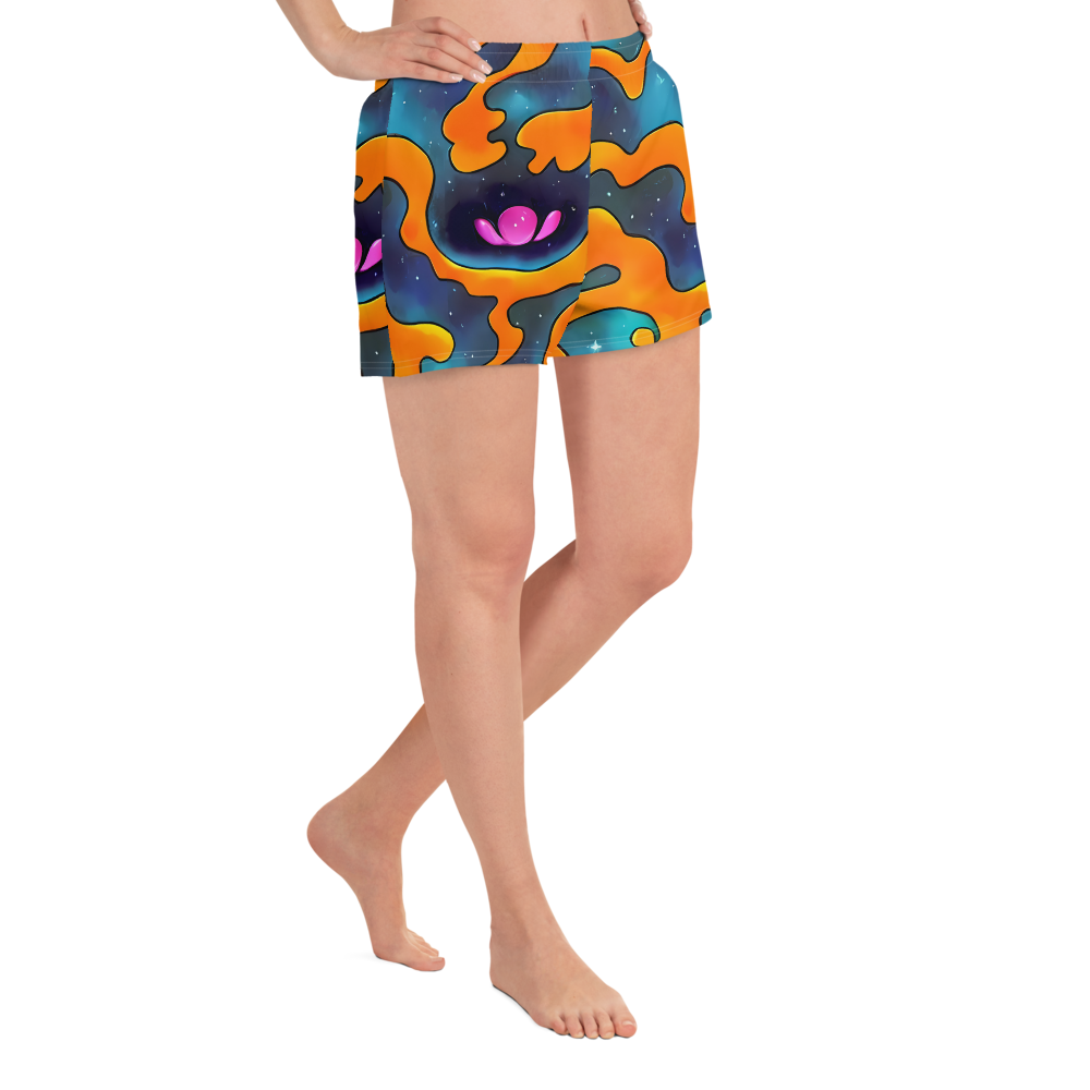 Women’s Athletic Shorts - Criswell Cosmos