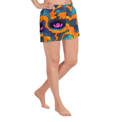 Women’s Athletic Shorts - Criswell Cosmos