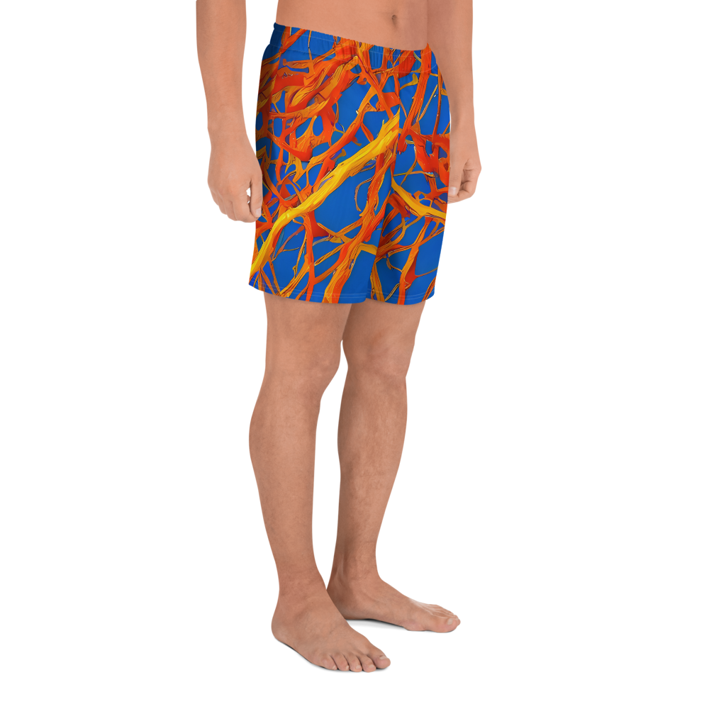 Men's Athletic Shorts - Vivid Plexus
