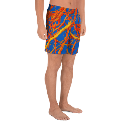 Men's Athletic Shorts - Vivid Plexus