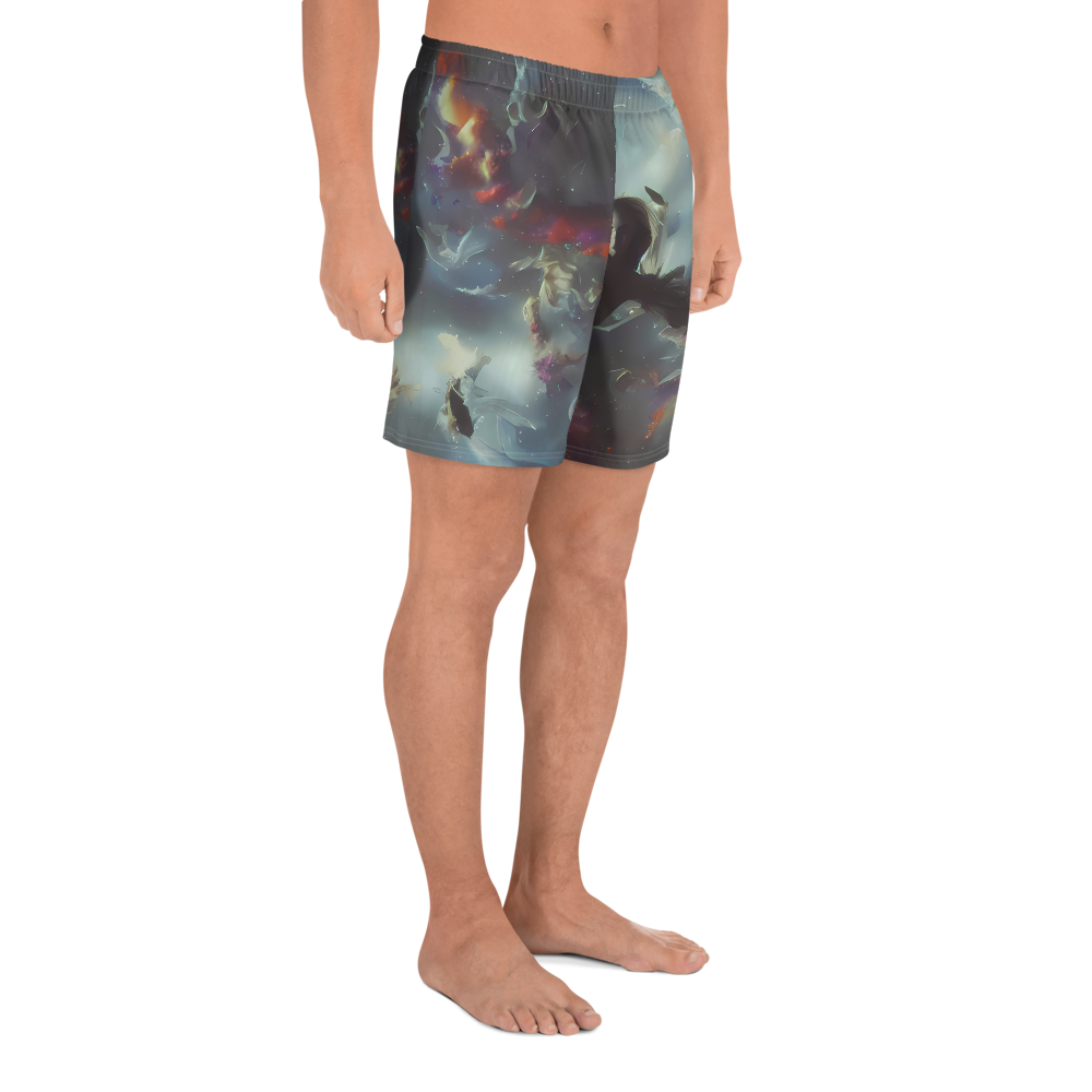 Men's Athletic Shorts - Cosmic Dancer
