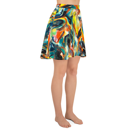 Skater Skirt - Chromatic Vortex