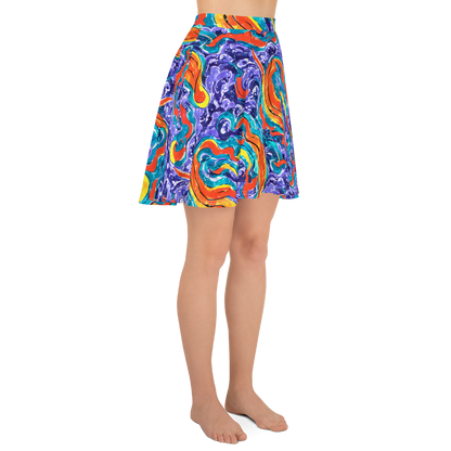 Skater Skirt - Galactic Waves