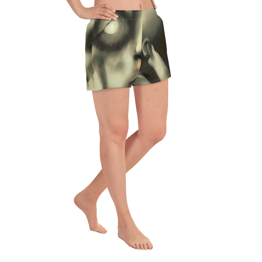 Women’s Athletic Shorts - Newtonian Whisper