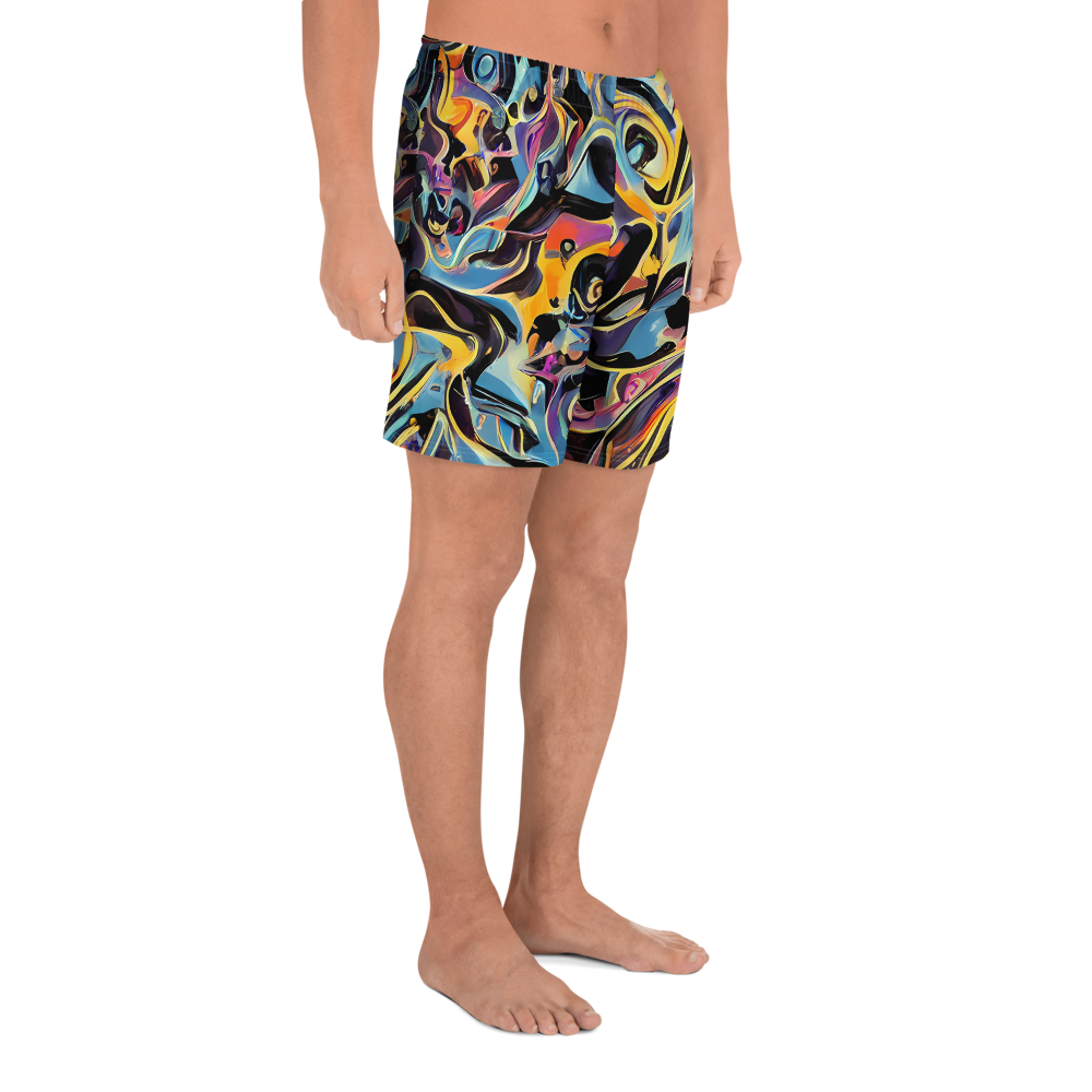 Men's Athletic Shorts - Newtonian Rhapsody