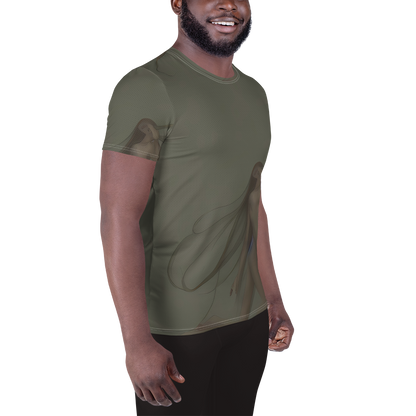 Men's Athletic T-Shirt - Valsecchi's Veil