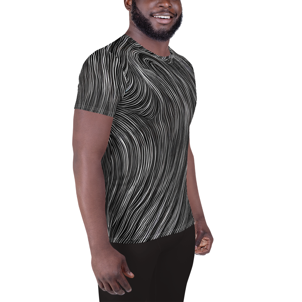Men's Athletic T-Shirt - Wirth Waves